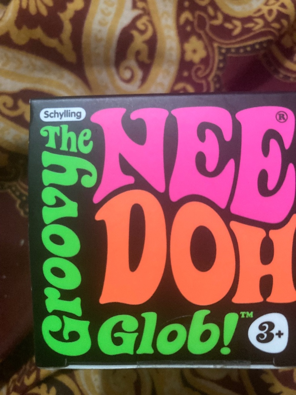 Needoh groovy blue ball